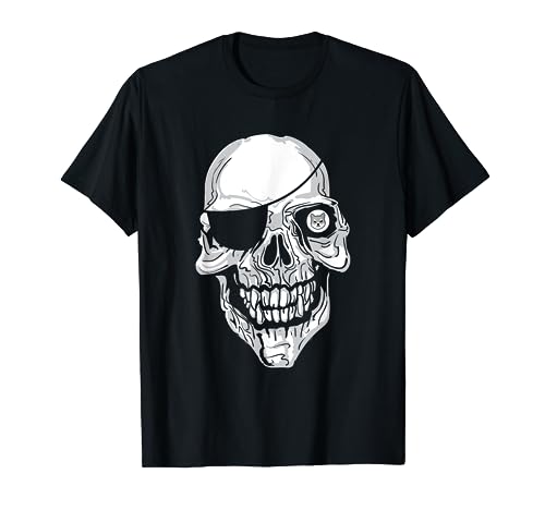 Shiba Inu Coin Pirate Crypto Blockchain Cryptocurrency HODL T-Shirt, Black
