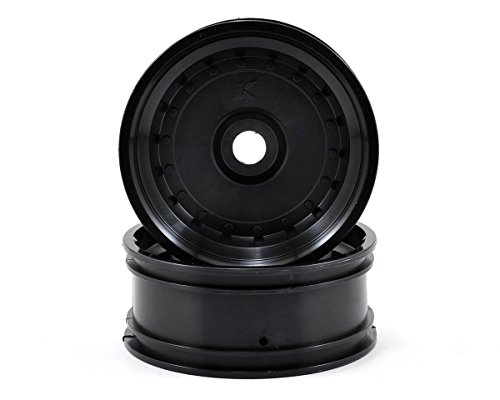 Jantes avant Kyosho de précision pour Scorpion XXL VE finition noire durable
