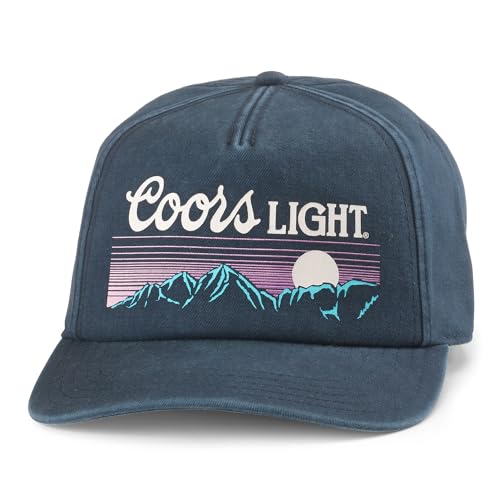 Image of AMERICAN NEEDLE Unisex Coors Light Beer Adjustable Snapback Baseball Hat
