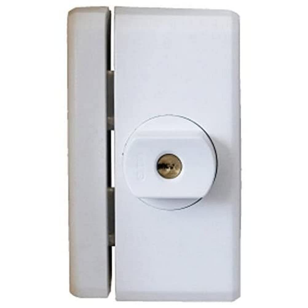 ABUS Serrure de Fenêtre FTS96A AL0145 - Verrou avec Mécanisme de Verrouillage Intuitif et Alarme, à Verrouillage Identique - Niveau de Sécurité 10 - 78560 - Blanc
