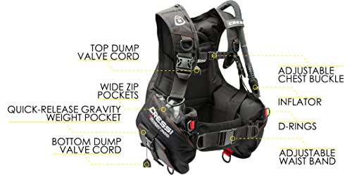 Cressi Start-Er Pro Package, Black, Xs #TOP1