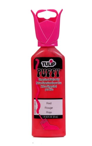 Tulip 1.25oz 3D Paint Puffy Red