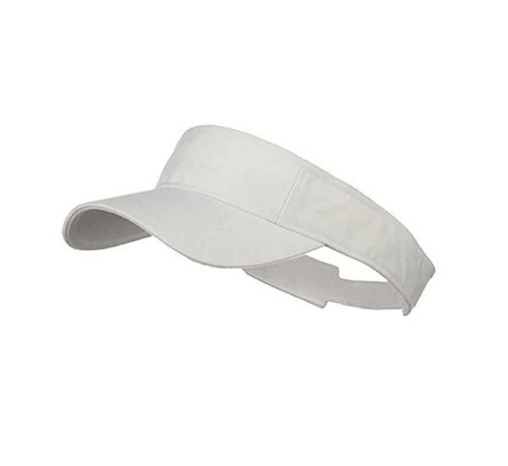 Tqloqz Sports Tennis caps Plain Whtie White-image-38