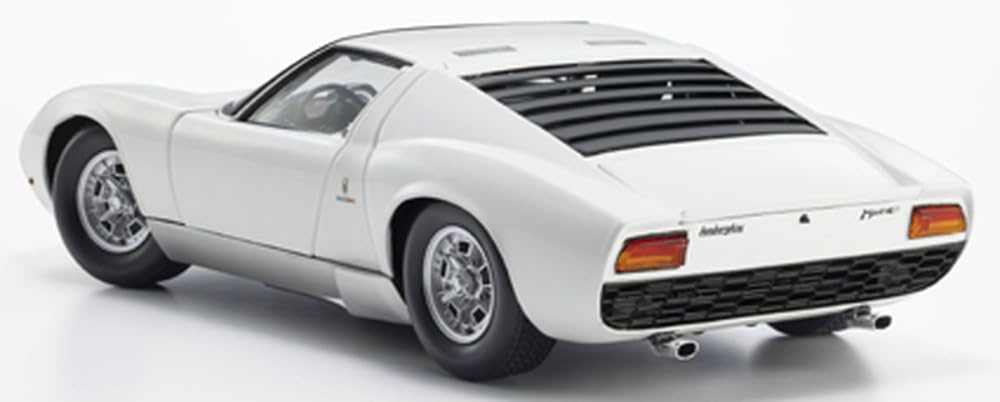 LAMBORGHINI MIURA P400 1968 WHITE SILVER