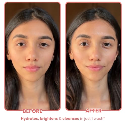 Image of THE SKIN DIET COMPANY Brightening Superfoods Duo | Watermelon Face Wash & Beetroot Moisturizer | Hydrating, Non-Sticky Combo for Glowing, Plump Skin | Vegan & Sulphate-Free for All Skin Types (90ml + 15ml)