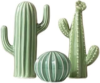 QIJIAYU Artesanías de cerámica, Adornos artísticos de Cactus de simulación, Muebles Decorativos for el hogar, Accesorios de fotografía, Decoraciones for Habitaciones Verdes (Size : E)