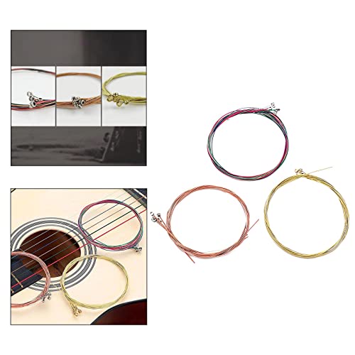 HUFFA Cordes de Guitare enduites Remplacement de Tons Bien équilibrés Antirouille for 6 Cordes Accessoires de Guitare… - Les Beatles, Paul McCartney, John Lennon, RIngo Starr, George Harrison HUFFA Cordes de Guitare enduites Remplacement de Tons Bien équilibrés Antirouille for 6 Cordes Accessoires de Guitare… – Image 4