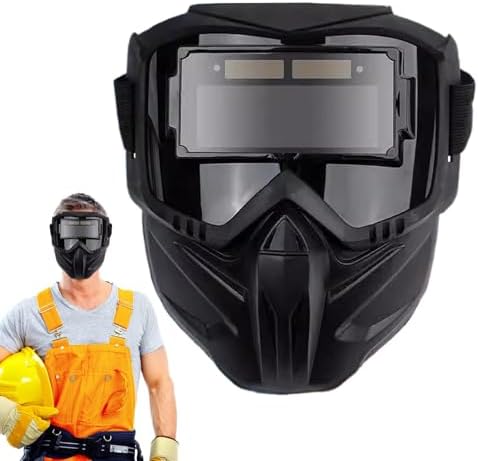 Casco de soldadura de oscurecimiento automático, antideslumbrante...