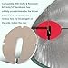 (Pack of 2) 426-02-063-0001 426-02-063-0002 Table Inserts (Diameter: 2.5 in, Thickness: 0.1 in) Compatible With Delta 14 Part/Rockwell 14