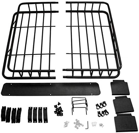 Miniatura 4 de Portaequipaje para techo de automóvil, canasta de almacenamiento para equipaje, con montaje de alta resistencia