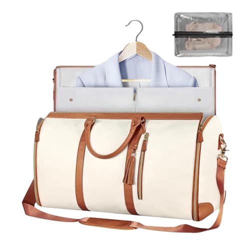 Unisex Cabrio Reise Kleidersack Handgepäck Kleidertasche, Umwandelbarer Reise Kleidersack, Kleider Seesack,2 In 1 Hängekoffer Anzugtasche Business Reisetasche