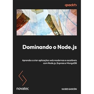 Capa do livro Dominando o Node.js: Aprenda a criar aplicações web modernas e escaláveis com Node.js, Express e MongoDB
