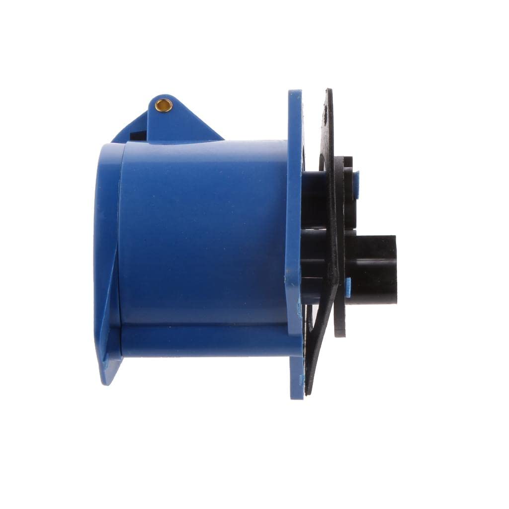 CALANDIS 3 Pin Angled Surface Socket 220-250V 2P+E Waterproof Ip44 32A 240V-image-5