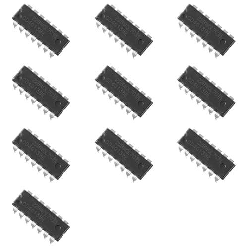 Bridgold 10pcs CD4013BE CD4013HCF CD4013HEF CMOS Dual D-Type Flip Flop
