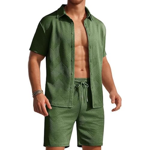 Ensemble d'été 2 pièces homme pour vos vacances et moments de détente