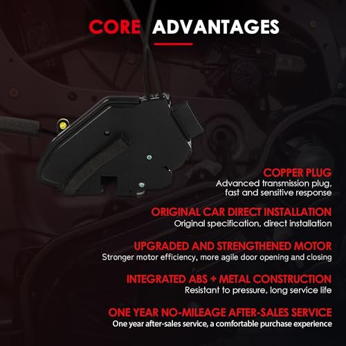 Image of CCIYU Door Lock Actuator Front Left for Nissan for Altima 13-18