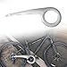rockible Bike Chain Guard Cover Bicycle Chain Guard for 36-38T Shell Easy to Install Sprockets Cover for Mountain Road Bike Kids Bike, Silver