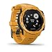 Garmin Instinct, Rugged Outdoor Watch with GPS, Features GLONASS and Galileo, Heart Rate Monitoring and 3-axis Compass, Sunburst Yellow