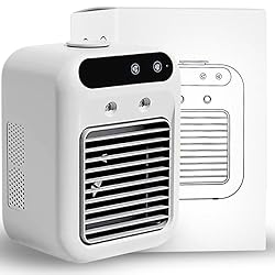Mini ar-condicionado portátil duplo