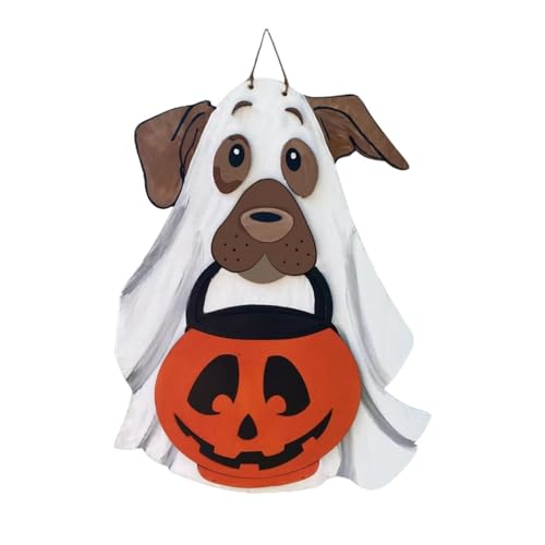 Señales espectrales de Halloween para evitar decoraciones aburridas en puertas 2