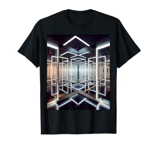 Infinity Mirrors - Espejo de profundidad con diseño artístico fascinante Camiseta
