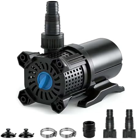 OYO WATER Pond Pump, 850GPH Submersible Water Pump Adjustable for...