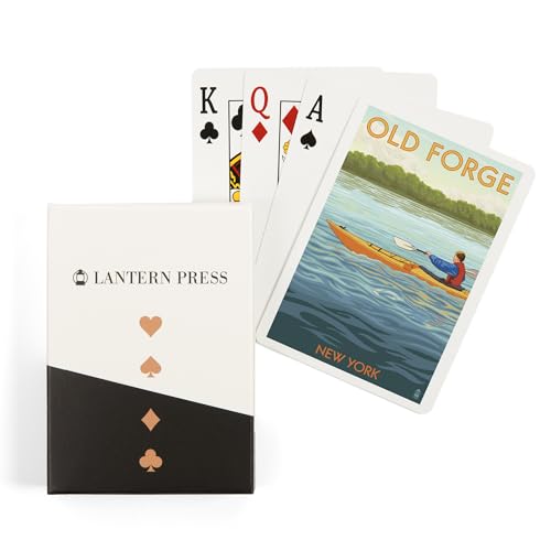 Baraja tamaño póker Old Forge, New York, 52 cartas