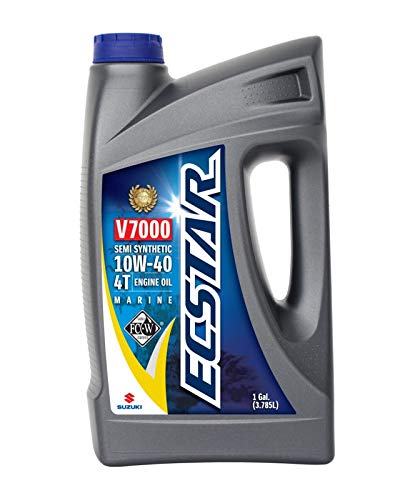 Suzuki ECSTAR V7000 10W-40 Marine 4-Stroke Engine Oil, 1 Gal (990C0-01E30-GLN)