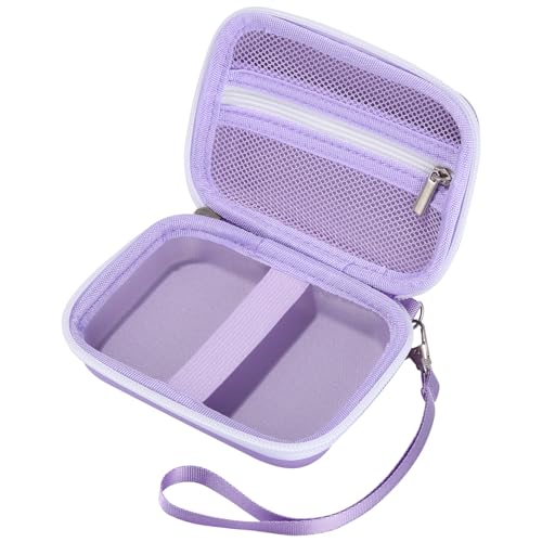 Vuxava Digitalkamera Tasche – Hartes EVA Case für kleine Kameras (11×8×5 cm) wasserdicht & stoßfest–mit Zubehörfach & Trageschlaufe–passend...