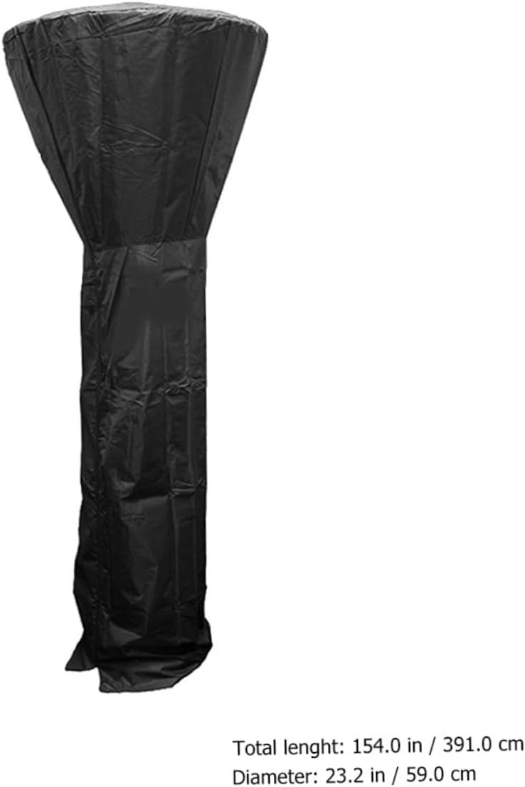 Garden Heater Cover Outdoor Heavy Duty Heater Rain Patio Dustproof Shield Reflective Shield