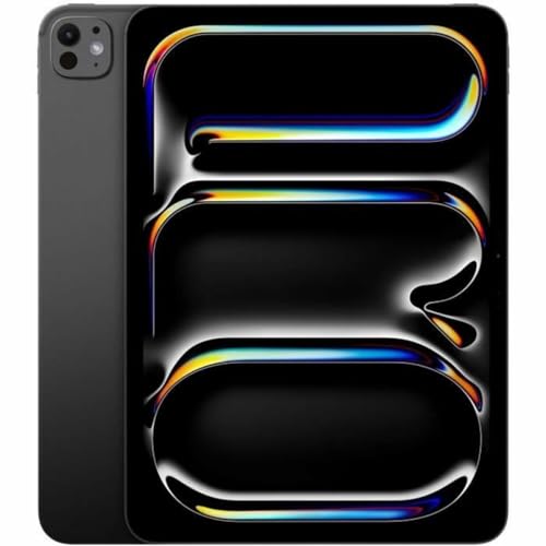 Apple iPad Pro 11 (M4) : Écran Ultra Retina XDR, 1 to, Caméra Avant 12 Mpx Horizontale/Appareil Photo arrière 12 Mpx, Scanner LiDAR, Wi-FI 6E, Autonomie d’Une...