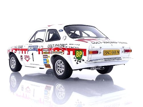 IXO 1/18 - F-ORD Escort MK I RS 1600-1000 Lakes Rally 1974 miniatura 3