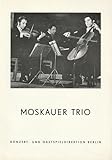 Im Rahmen der Berliner Festtage. Mitwirkende: Alexander Bondurjanski, Wladimir Iwanow, Michail Utkin. Programm: Ludwig van Beethoven: Trio B-Dur op. 97 / Dmitri Schostakowitsch: Trio e-Moll op. 67
