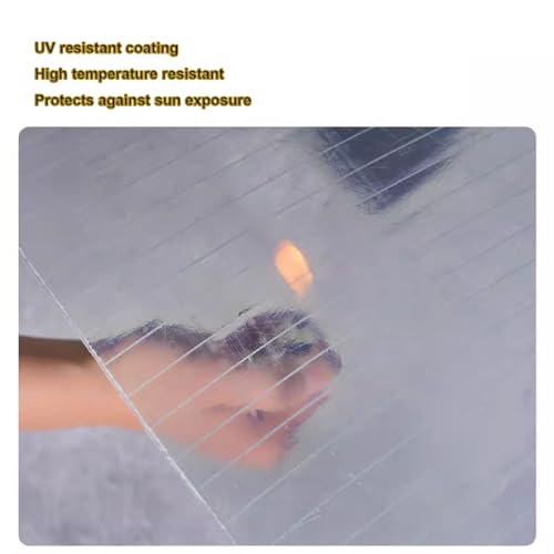 Panneau de toit en polycarbonate transparent de remplacement durable