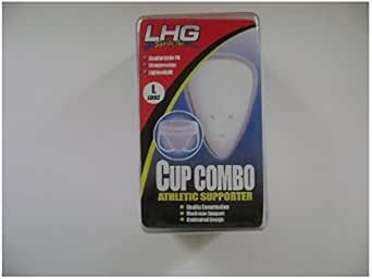 LHG Sports Inc. Cup Combo Athletic Supporter L Adult 36" - 40"
