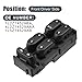 X AUTOHAUX 1L2Z14529BA Car Master Power Window Switch Set Front Driver Side for Ford Explorer for Ford F-250 F-350 Super Duty 2002-2006 for Ford Explorer 2002-2003