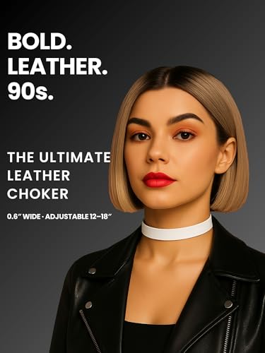 3-Pack Chokers — Velvet (1.5") + Leather (0.6") + Heart Pendant, Adjustable 12–18", Stainless Steel Hardware, 90s/Goth Layering Set — Black | Red | Green | White2