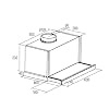 Cata-TFH-7600-X-Campana-Extractora-de-Cocina-campana-telescopica-Ancho-de-60-cm-5-niveles-de-extraccion-acabado-en-Acero-Inoxidable-Clase-de-Eficiencia-Energetica-A