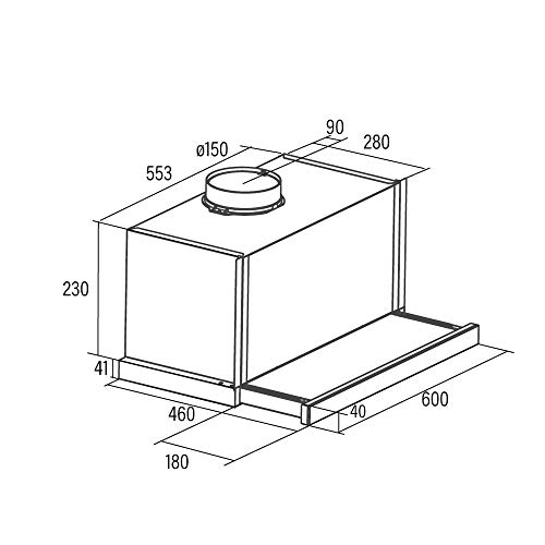 Cata-TFH-7600-X-Campana-Extractora-de-Cocina-campana-telescopica-Ancho-de-60-cm-5-niveles-de-extraccion-acabado-en-Acero-Inoxidable-Clase-de-Eficiencia-Energetica-A Cata-TFH-7600-X-Campana-Extractora-de-Cocina-campana-telescopica-Ancho-de-60-cm-5-niveles-de-extraccion-acabado-en-Acero-Inoxidable-Clase-de-Eficiencia-Energetica-A
