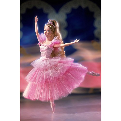 Muñeca Barbie Bailarina Floral 2000 Flower Ballerina miniatura 1