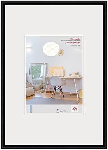 walther design KV824G New Lifestyle Plastikowa ramka na zdjęcia, 18x24 cm, złota