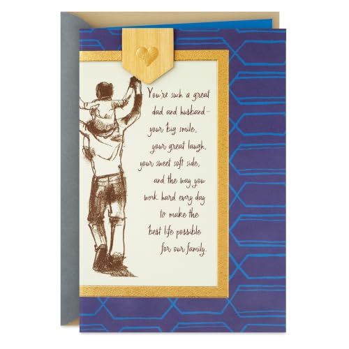 Hallmark Father's Day Card for Husband (You're Such a Great Dad)
