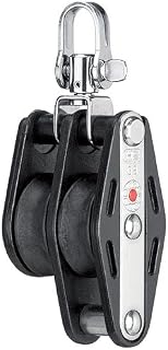 Sprenger Dual block for 8mm sheet with plastic sides and ball bearing/Swivel and becket