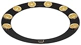 RIM SHOT LOVERS, THIS IS FOR YOU: The solid brass ring is made of Meinl cymbal alloy and is shaped to make contact 360 degrees around the drum for dynamic control while also having a raised edge for increased attack with rim shots