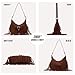 Imagen de EVEOUT Bolso Bandolera con Flecos para Mujer de Ante Sintético