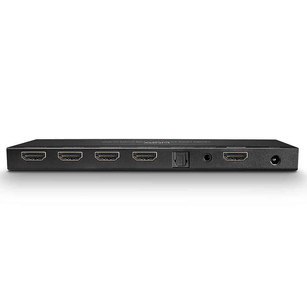 Lindy Splitter HDMI 2.0 18G con Audio, 4 Porte