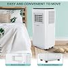 GarveeHome 10000 BTU Portable Air Conditioners, 4 in 1 Portable AC Unit with Cool Dry Fan Sleep Modes, Cools Up to 450 sq.ft, Quiet, Remote, LED Display, 24H Timer, Window Install Kit for Bedroom