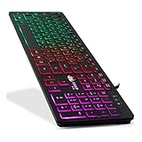 Teclado Gamer Knup Kp-2060 Abnt2 Preto Com Luz Rgb