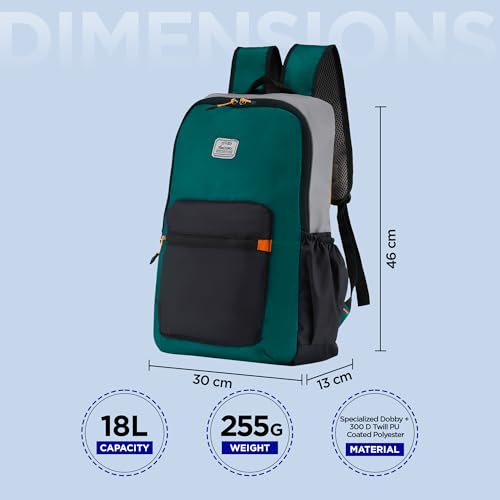 Image of HARISSONS Drifter Foldable Daypack | 18L | Ultra-Lightweight & Packable | PU-Coated Polyester | Travel, Day Trips & Daily Use