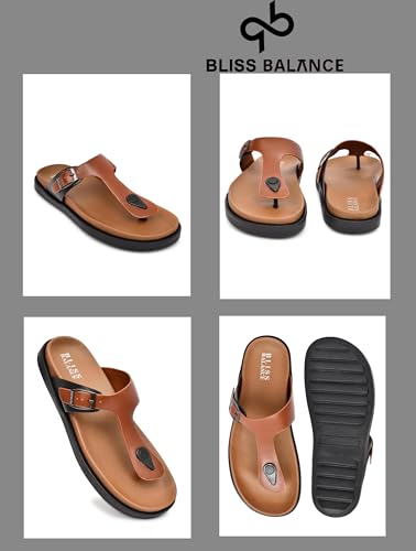 Image of Extra Super Soft Comfortable Cushion with Adjustable Strap Lightweight Sandal Waterproof Pain Relief Anti-Skid Sole Slipper OUTDoor INDoor Stylish Footwear for Women All-Day Comfort BB1105